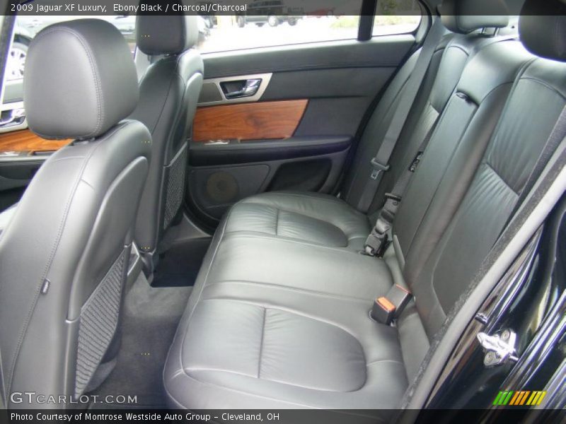 Ebony Black / Charcoal/Charcoal 2009 Jaguar XF Luxury