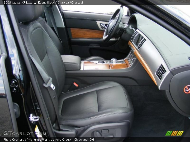 Ebony Black / Charcoal/Charcoal 2009 Jaguar XF Luxury