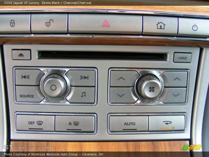 Ebony Black / Charcoal/Charcoal 2009 Jaguar XF Luxury