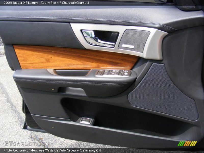 Ebony Black / Charcoal/Charcoal 2009 Jaguar XF Luxury