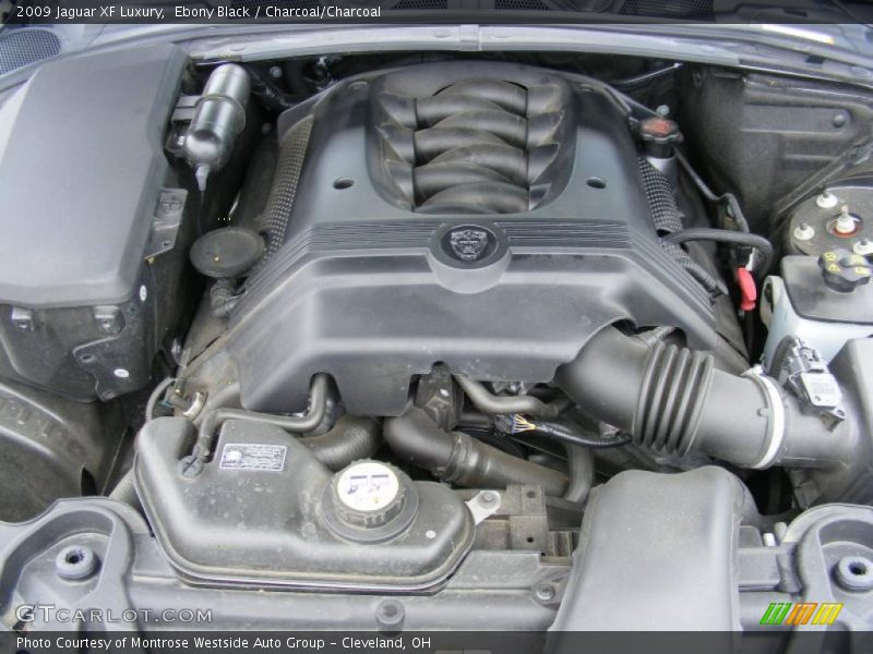 Ebony Black / Charcoal/Charcoal 2009 Jaguar XF Luxury