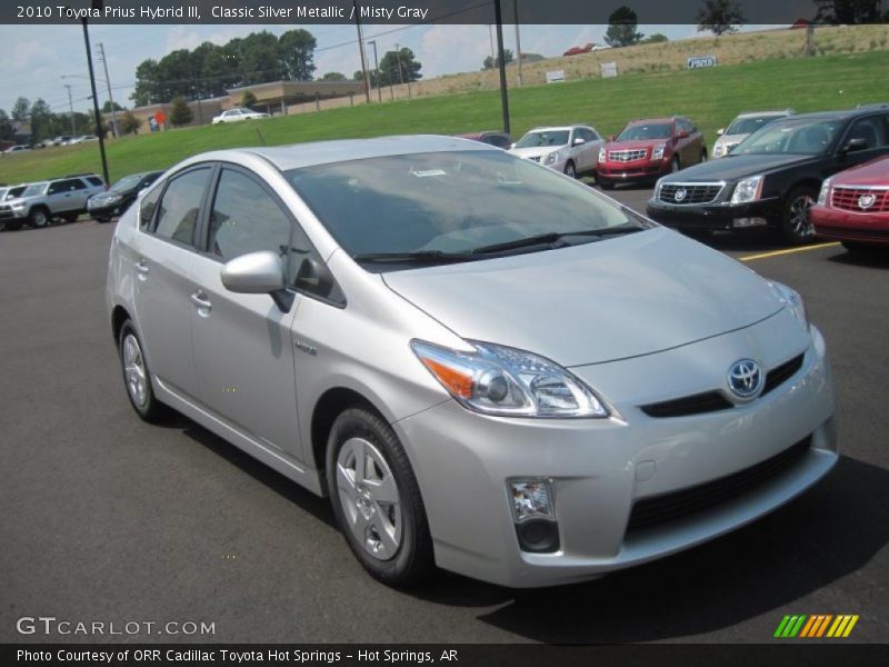 Classic Silver Metallic / Misty Gray 2010 Toyota Prius Hybrid III