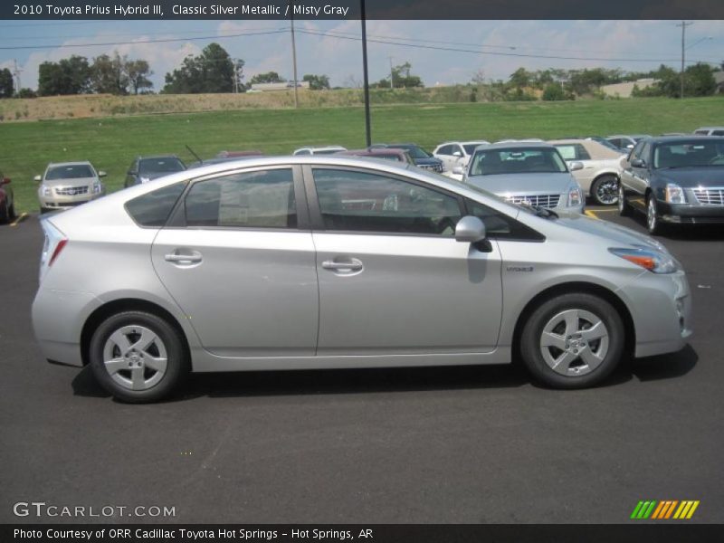 Classic Silver Metallic / Misty Gray 2010 Toyota Prius Hybrid III