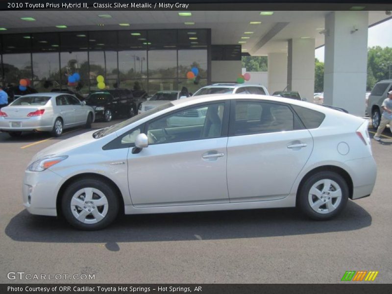 Classic Silver Metallic / Misty Gray 2010 Toyota Prius Hybrid III