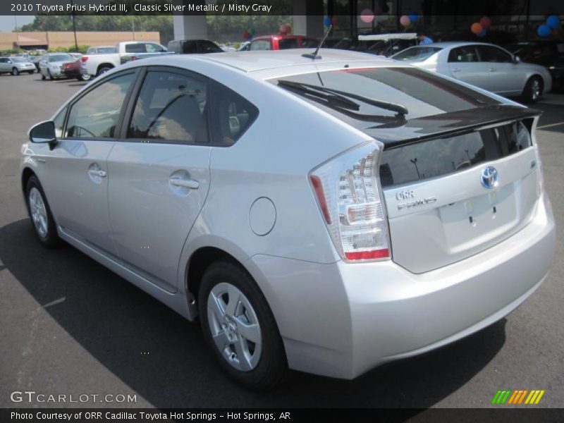 Classic Silver Metallic / Misty Gray 2010 Toyota Prius Hybrid III