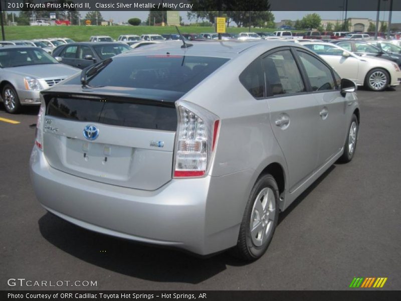 Classic Silver Metallic / Misty Gray 2010 Toyota Prius Hybrid III