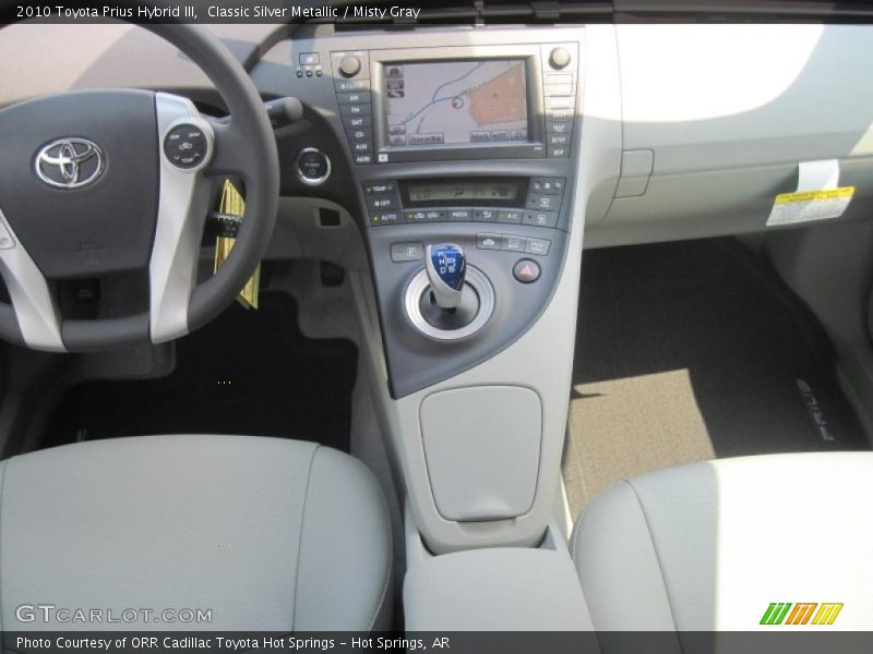 Classic Silver Metallic / Misty Gray 2010 Toyota Prius Hybrid III