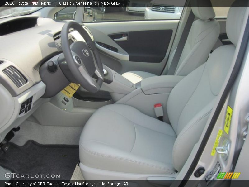 Classic Silver Metallic / Misty Gray 2010 Toyota Prius Hybrid III