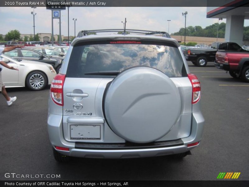 Classic Silver Metallic / Ash Gray 2010 Toyota RAV4 I4