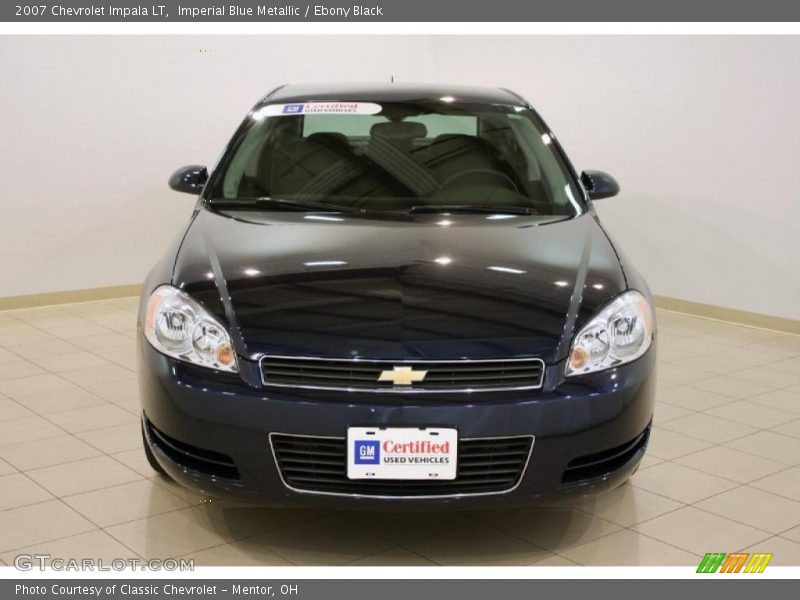 Imperial Blue Metallic / Ebony Black 2007 Chevrolet Impala LT