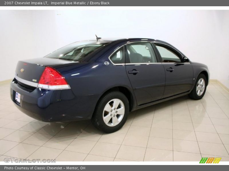 Imperial Blue Metallic / Ebony Black 2007 Chevrolet Impala LT