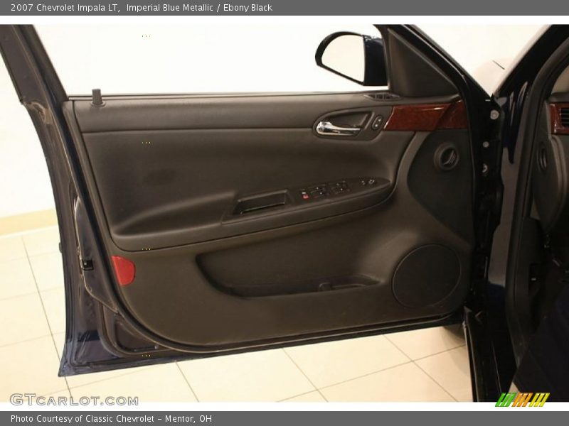 Imperial Blue Metallic / Ebony Black 2007 Chevrolet Impala LT