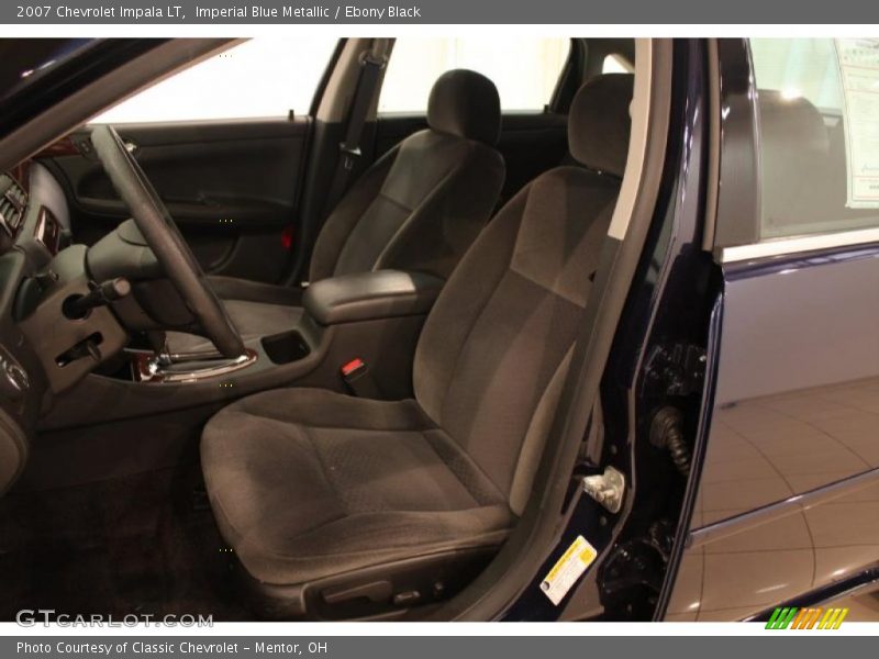 Imperial Blue Metallic / Ebony Black 2007 Chevrolet Impala LT