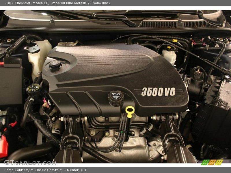Imperial Blue Metallic / Ebony Black 2007 Chevrolet Impala LT