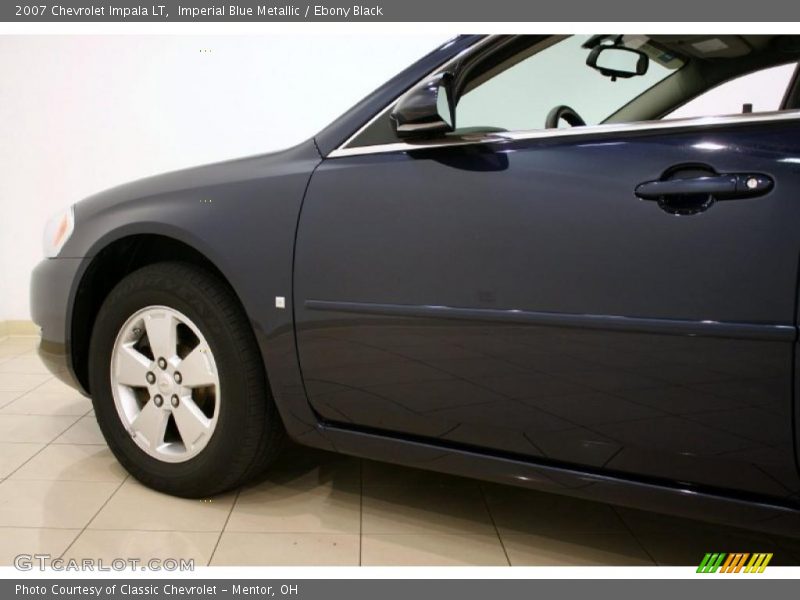 Imperial Blue Metallic / Ebony Black 2007 Chevrolet Impala LT