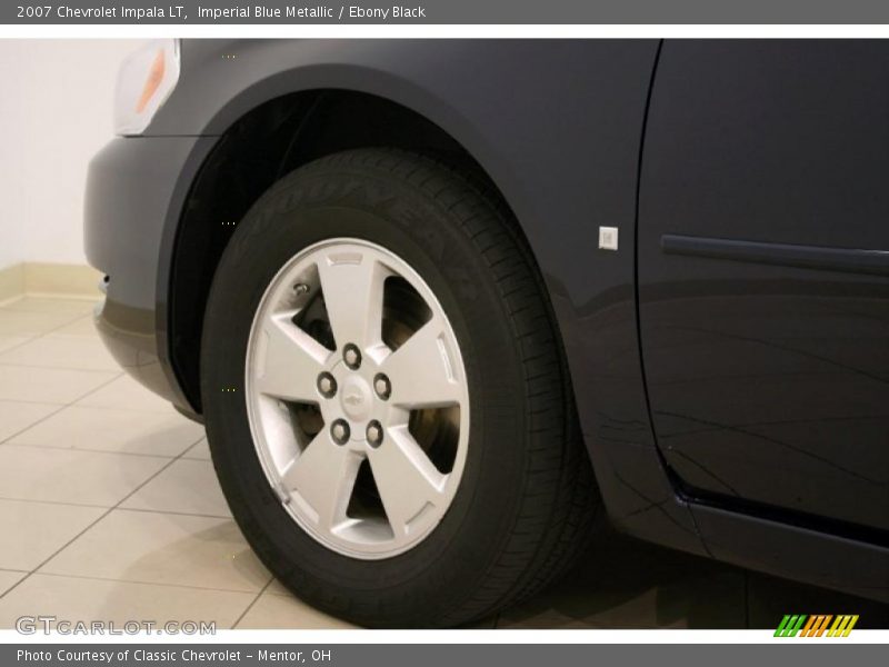 Imperial Blue Metallic / Ebony Black 2007 Chevrolet Impala LT