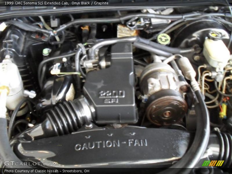 Onyx Black / Graphite 1999 GMC Sonoma SLS Extended Cab