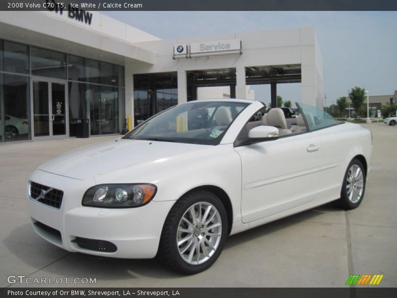 Ice White / Calcite Cream 2008 Volvo C70 T5