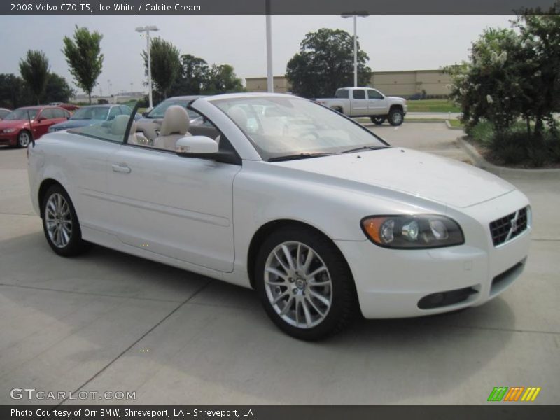 Ice White / Calcite Cream 2008 Volvo C70 T5