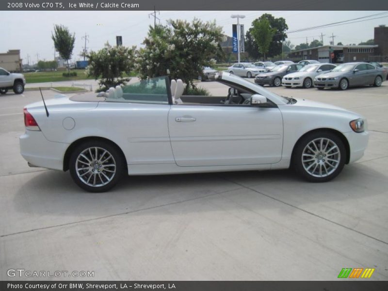 Ice White / Calcite Cream 2008 Volvo C70 T5