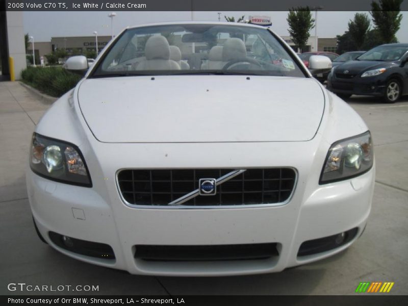 Ice White / Calcite Cream 2008 Volvo C70 T5
