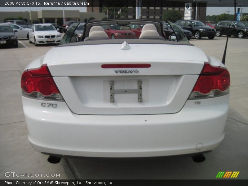Ice White / Calcite Cream 2008 Volvo C70 T5