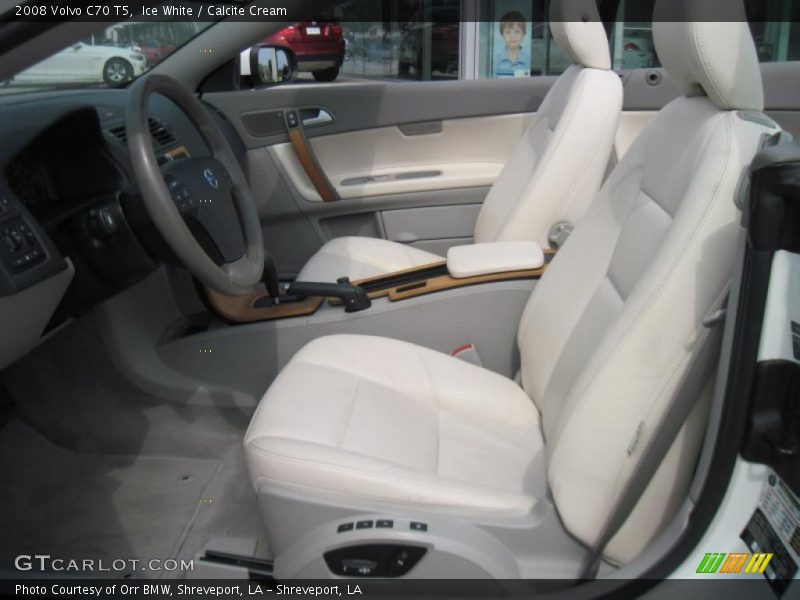 Ice White / Calcite Cream 2008 Volvo C70 T5