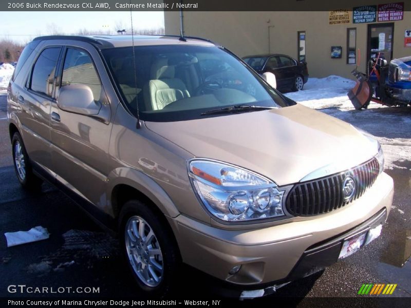 Cashmere Metallic / Neutral 2006 Buick Rendezvous CXL AWD