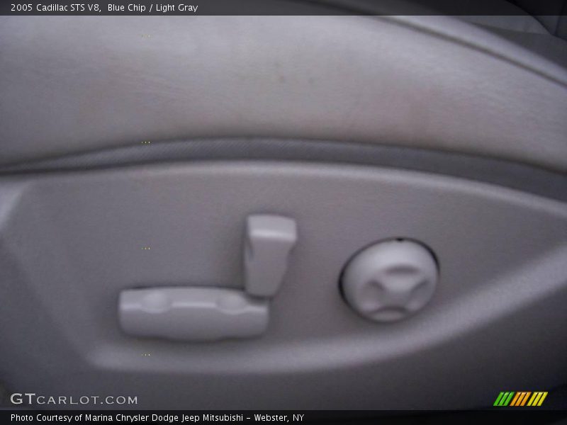 Blue Chip / Light Gray 2005 Cadillac STS V8