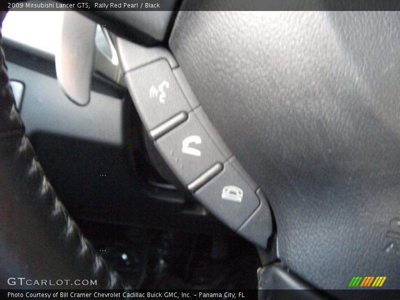 Rally Red Pearl / Black 2009 Mitsubishi Lancer GTS