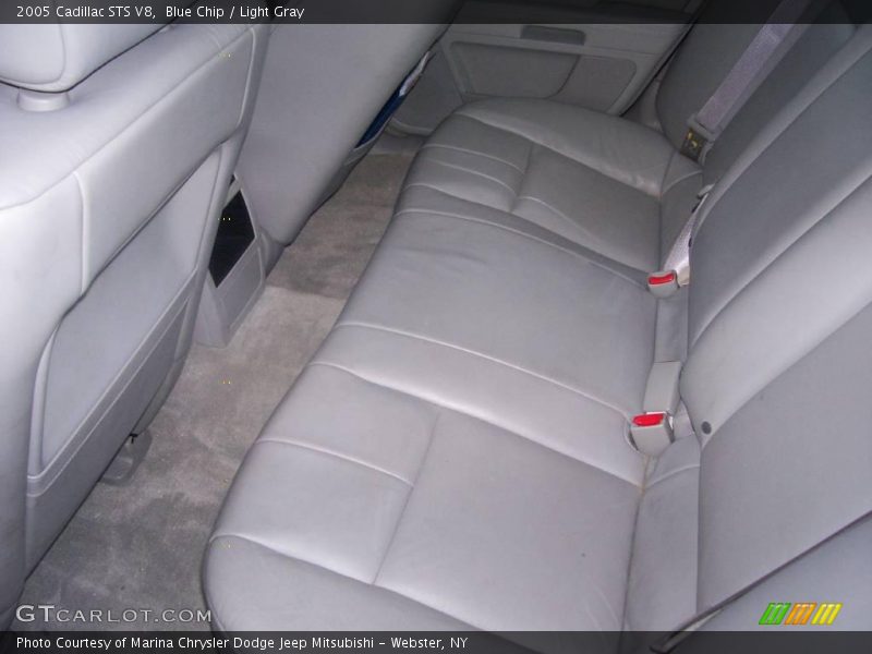 Blue Chip / Light Gray 2005 Cadillac STS V8