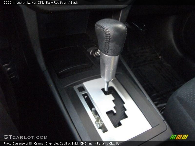 Rally Red Pearl / Black 2009 Mitsubishi Lancer GTS