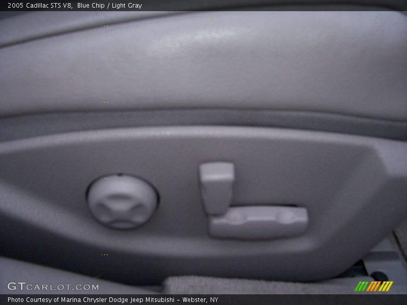 Blue Chip / Light Gray 2005 Cadillac STS V8