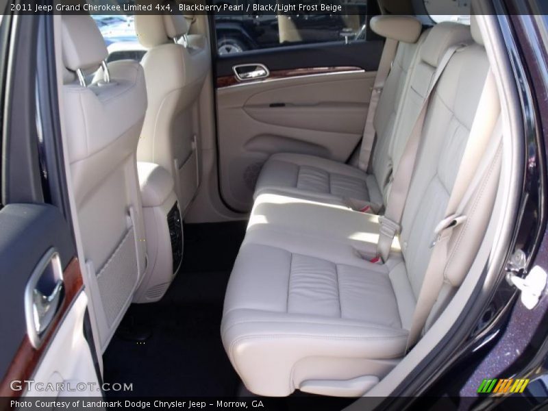 Blackberry Pearl / Black/Light Frost Beige 2011 Jeep Grand Cherokee Limited 4x4