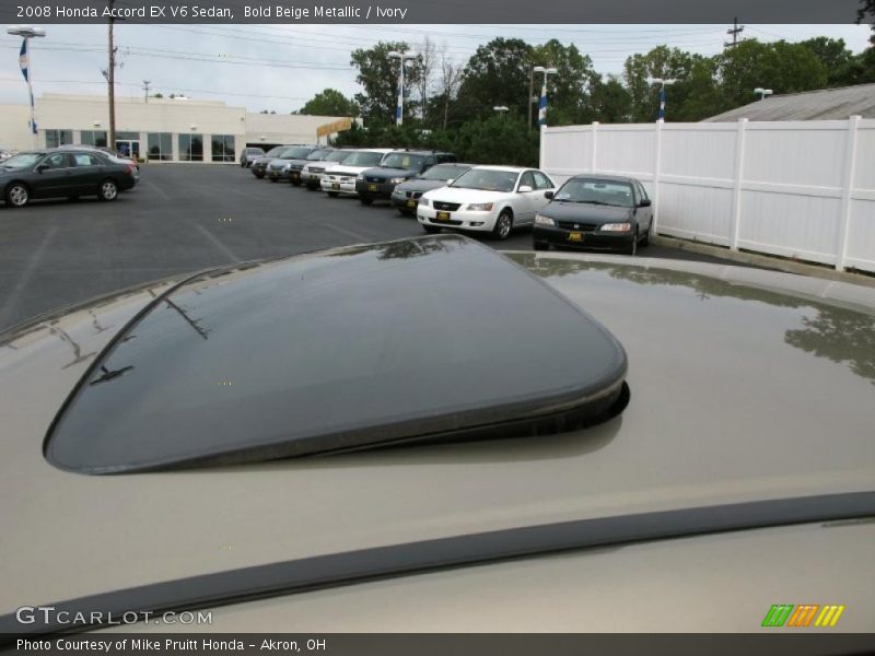 Bold Beige Metallic / Ivory 2008 Honda Accord EX V6 Sedan