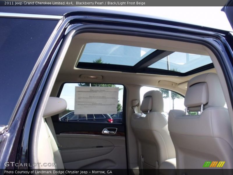 Blackberry Pearl / Black/Light Frost Beige 2011 Jeep Grand Cherokee Limited 4x4