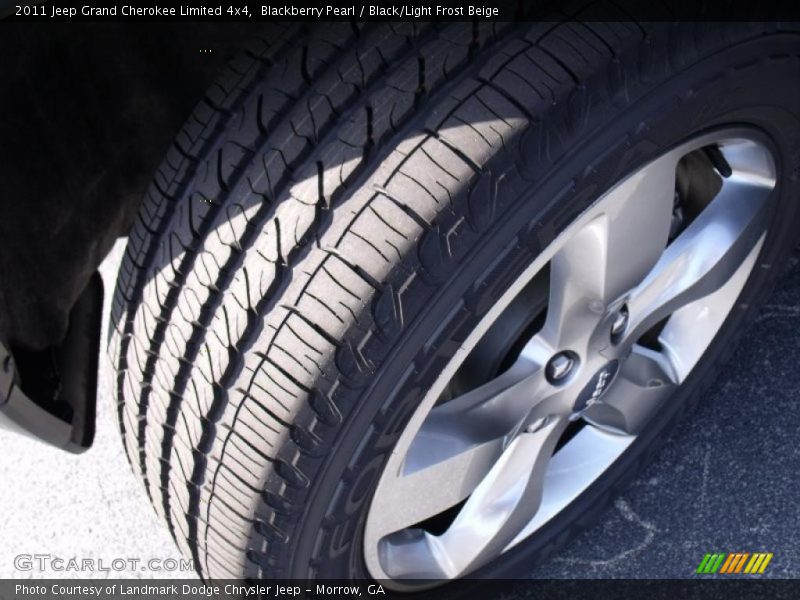 Blackberry Pearl / Black/Light Frost Beige 2011 Jeep Grand Cherokee Limited 4x4