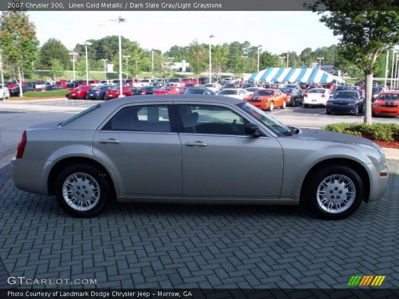 Linen Gold Metallic / Dark Slate Gray/Light Graystone 2007 Chrysler 300