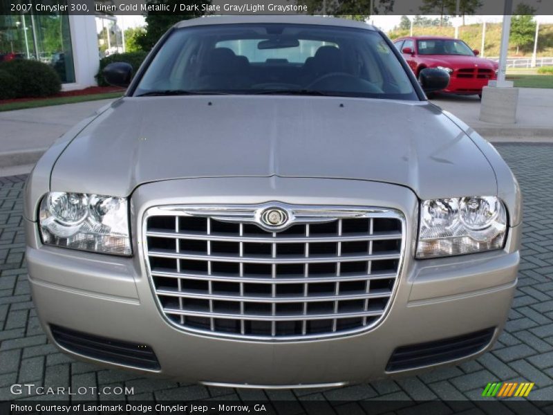 Linen Gold Metallic / Dark Slate Gray/Light Graystone 2007 Chrysler 300