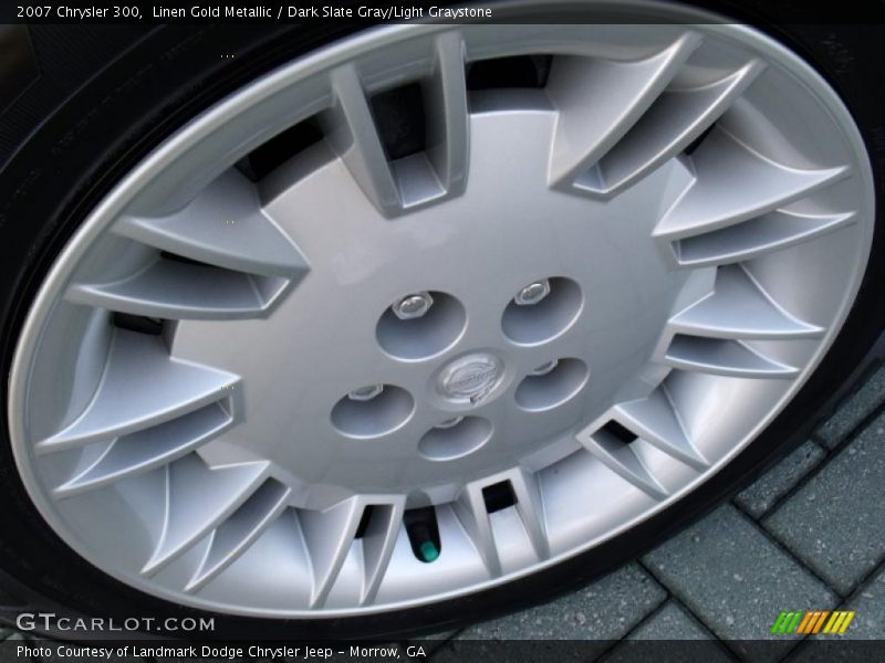 Linen Gold Metallic / Dark Slate Gray/Light Graystone 2007 Chrysler 300