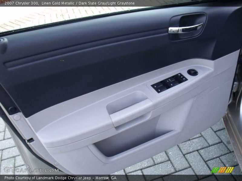 Linen Gold Metallic / Dark Slate Gray/Light Graystone 2007 Chrysler 300