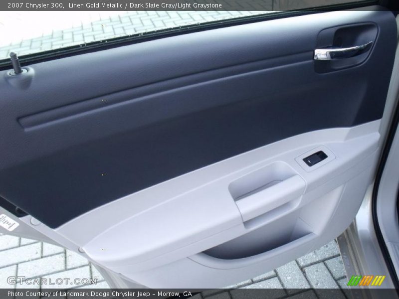 Linen Gold Metallic / Dark Slate Gray/Light Graystone 2007 Chrysler 300
