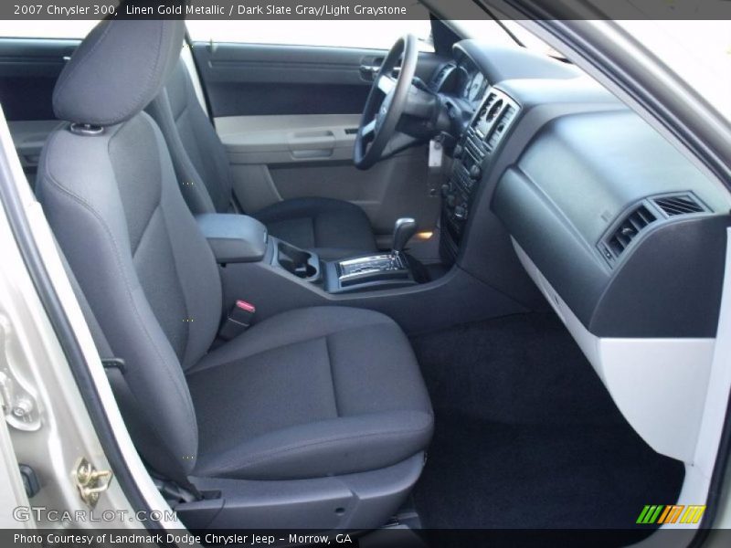Linen Gold Metallic / Dark Slate Gray/Light Graystone 2007 Chrysler 300