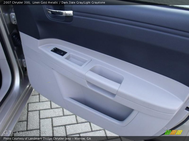 Linen Gold Metallic / Dark Slate Gray/Light Graystone 2007 Chrysler 300