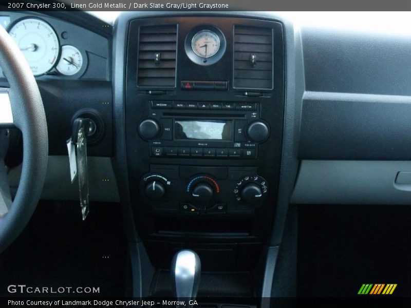 Linen Gold Metallic / Dark Slate Gray/Light Graystone 2007 Chrysler 300