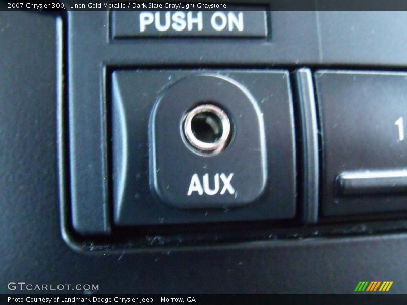 Linen Gold Metallic / Dark Slate Gray/Light Graystone 2007 Chrysler 300