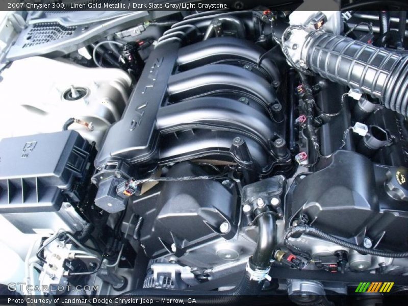 Linen Gold Metallic / Dark Slate Gray/Light Graystone 2007 Chrysler 300