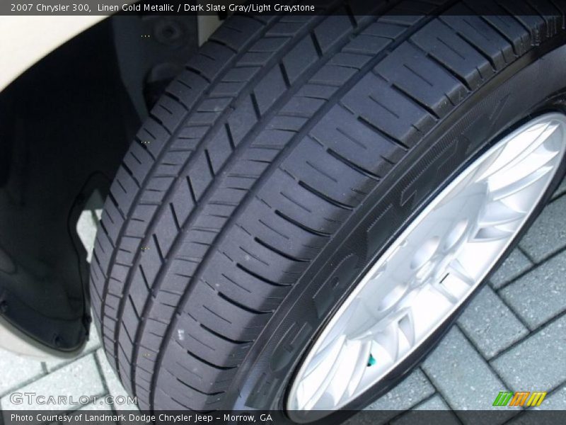 Linen Gold Metallic / Dark Slate Gray/Light Graystone 2007 Chrysler 300