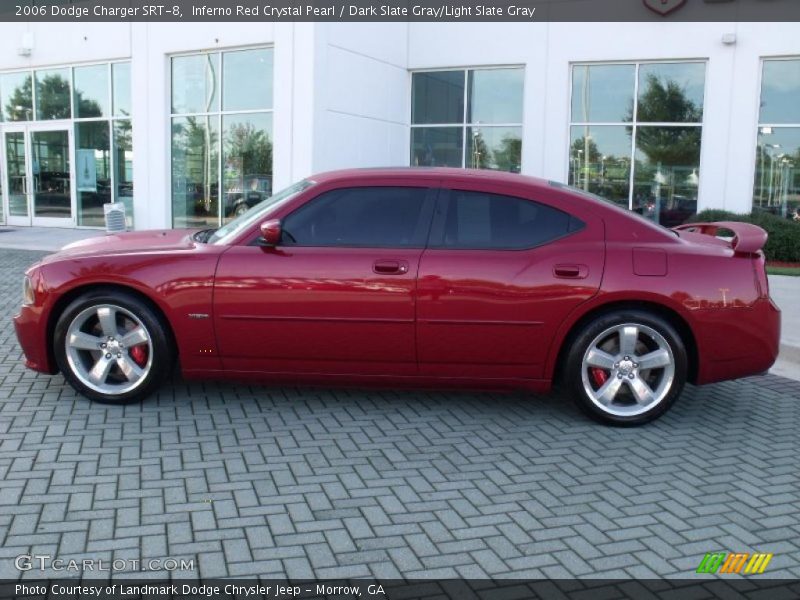 Inferno Red Crystal Pearl / Dark Slate Gray/Light Slate Gray 2006 Dodge Charger SRT-8