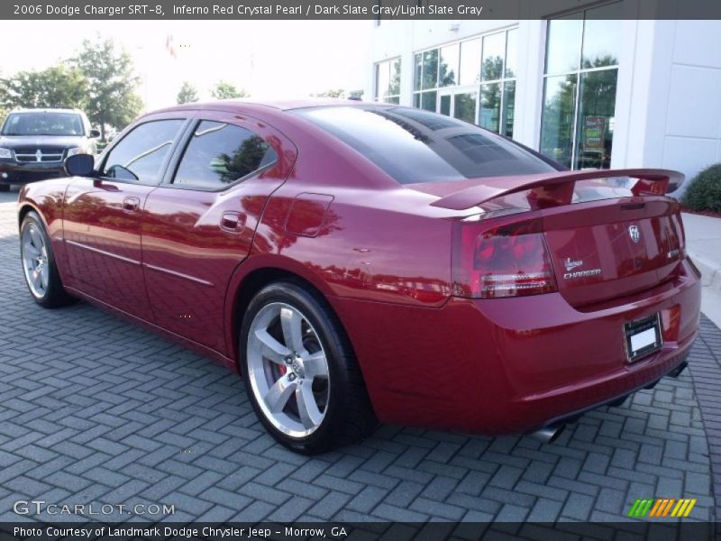 Inferno Red Crystal Pearl / Dark Slate Gray/Light Slate Gray 2006 Dodge Charger SRT-8